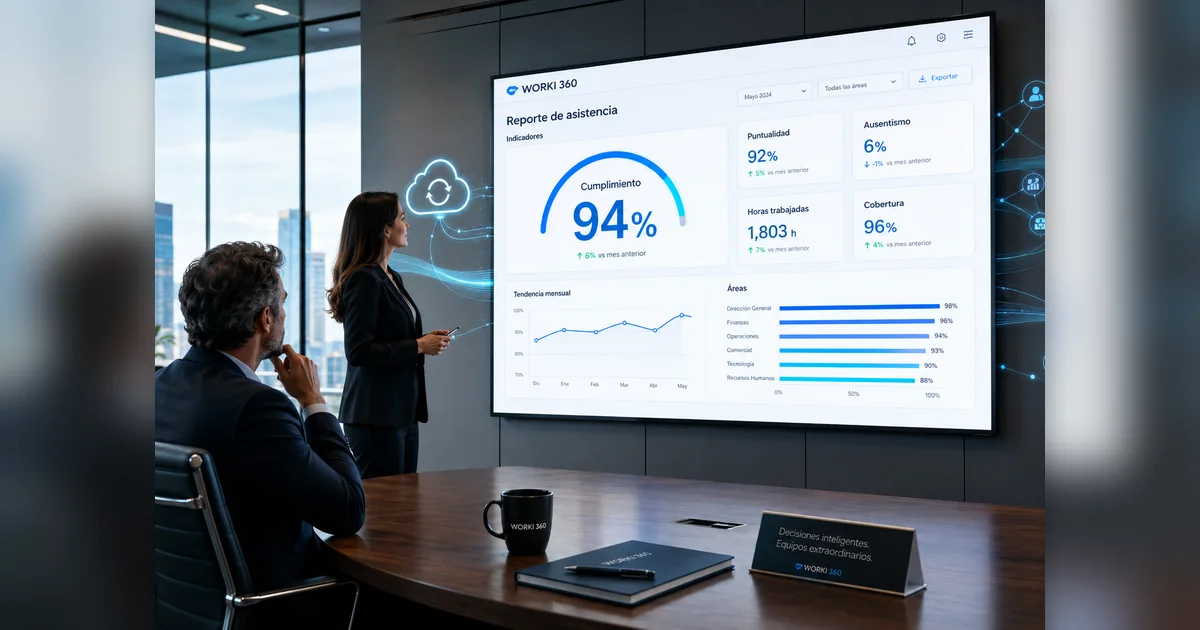 Control de asistencia inteligente para empresas modernas