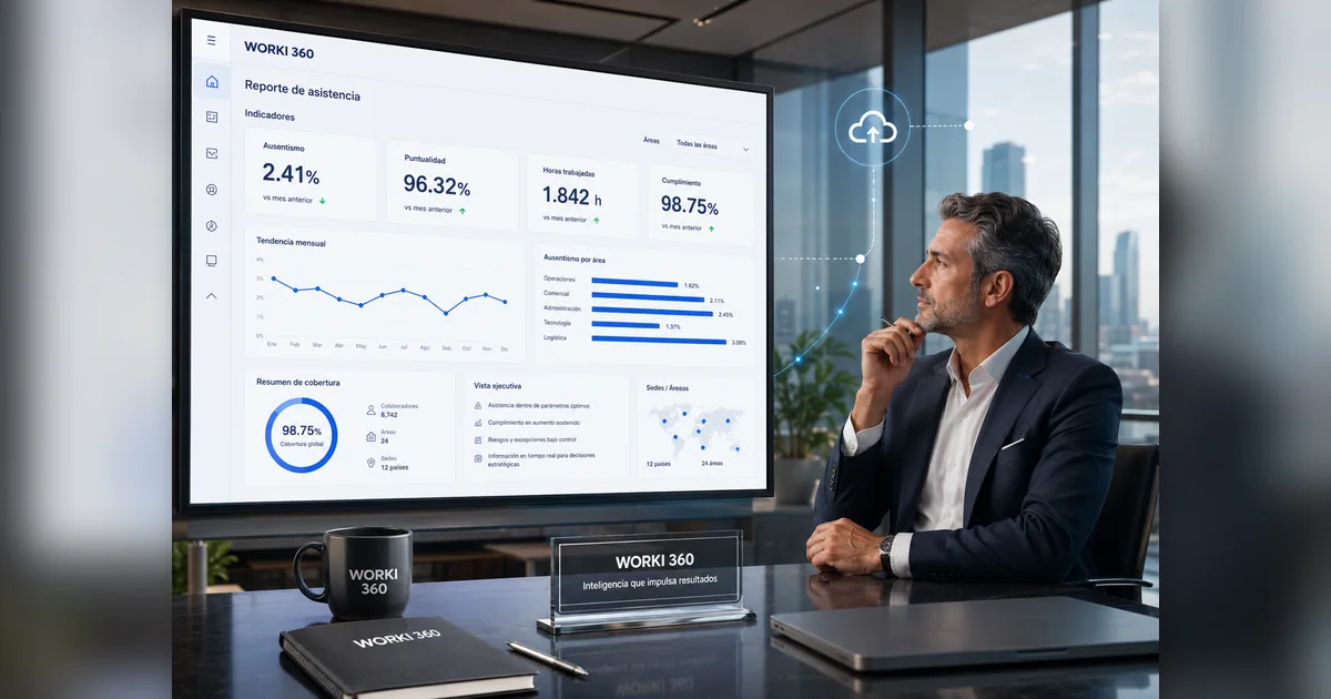 Control de asistencia inteligente para empresas modernas